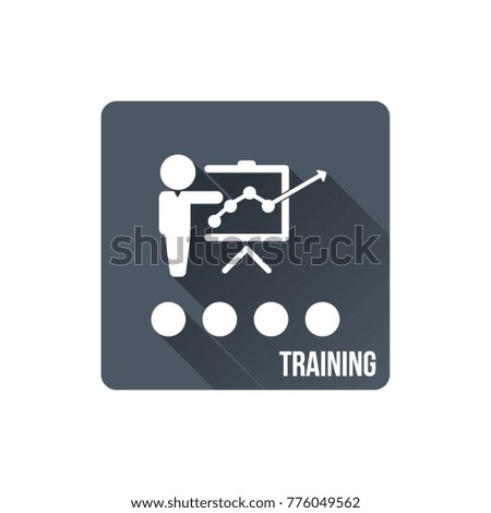 Training icon , EPS10 vector