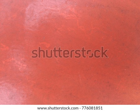 Orange color metal plate background and texture backdrop
