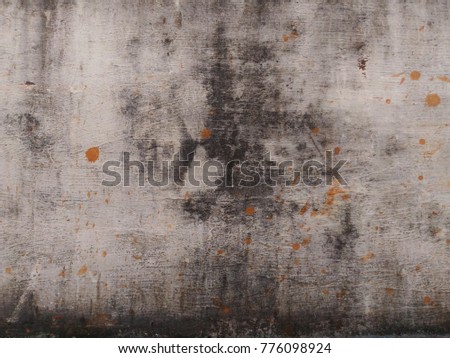 Picture of dirty wall in temple in Thailand