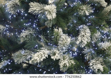 New Year's Christmas tree decoration