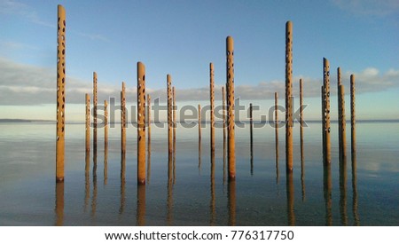 The beautiful beach of Fredericia, Denmark Royalty-Free Stock Photo #776317750