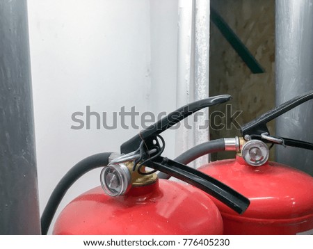 Fire extinguishers available