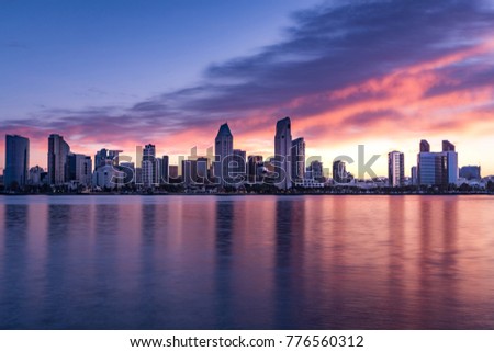 Sunrise in San Diego
