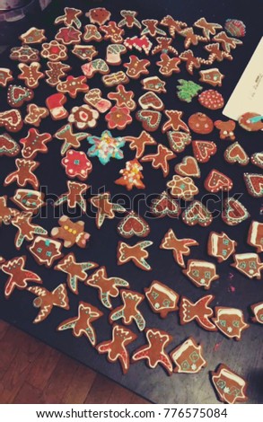 Christmas Colourful Cookies 