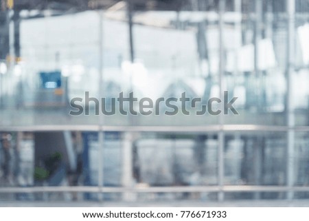 Abstract background from blurred cafe or coffee shop at day time. Picture for add text message. Backdrop for design art work.