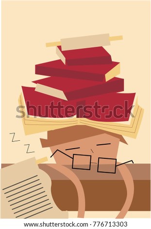 student sleep book