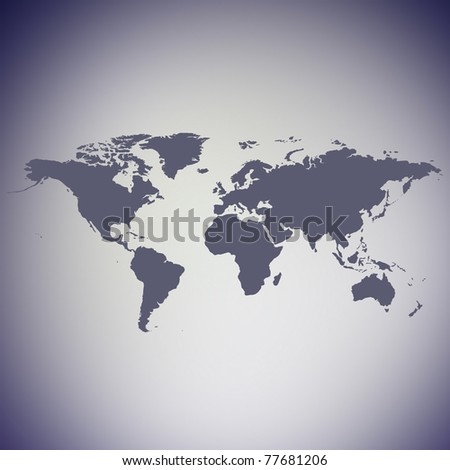 detailed map of the world