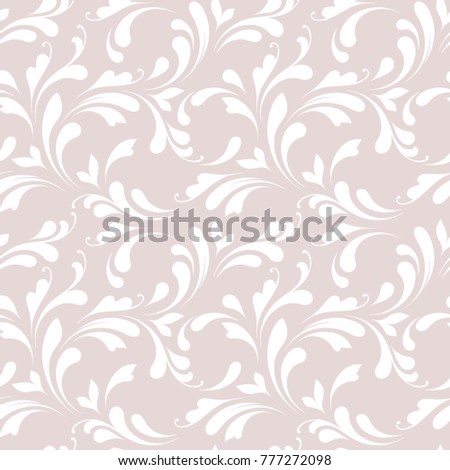 Floral seamless pattern. Soft design. Lacy texture for wrapping, textiles, paper, wallpaper.