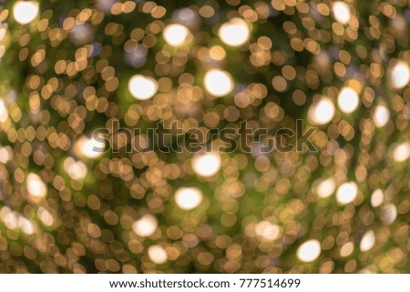 christmas bokeh light abstract holiday background, Blurred background of decorated glowing Christmas tree, Christmas background.