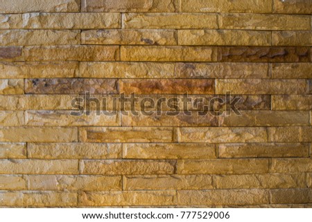 Brick wall in thailand
