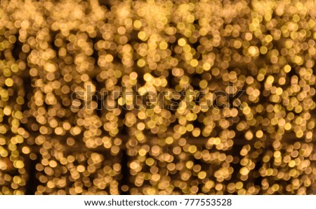 abstract gold lights background . bokeh lights. concept