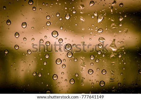 drops Window colorfull background