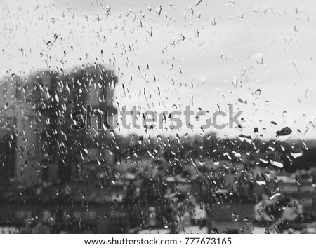 Rain drops in the glass, rain drops pictures, original natural rain drop

