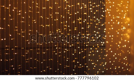 gold bokeh background