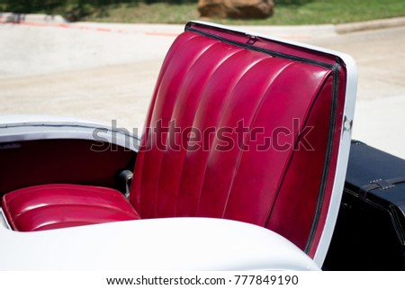 The rumble seat Royalty-Free Stock Photo #777849190