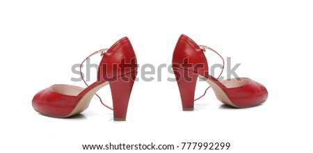 hight heels in red