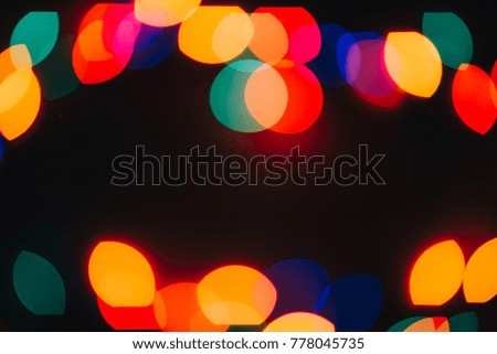 abstract background vintage bokeh circles. Beautiful background with particles.