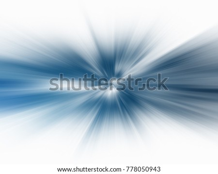     Starburst Blue Light Beam Abstract Background  Royalty-Free Stock Photo #778050943
