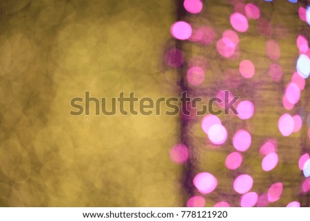 Bokeh For Happy  hours 2024:Use for website banner background,backdrop