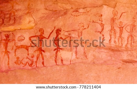 Over 4,000 years of prehistoric cave paintings.
