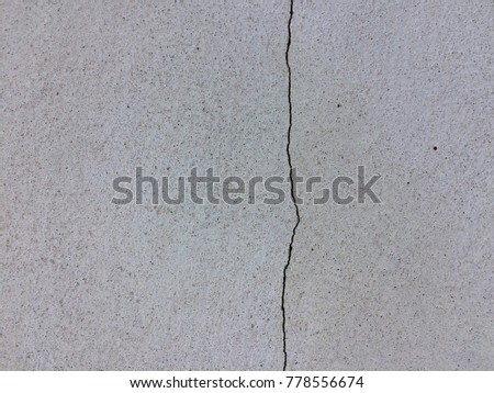 Cement crack wall background
