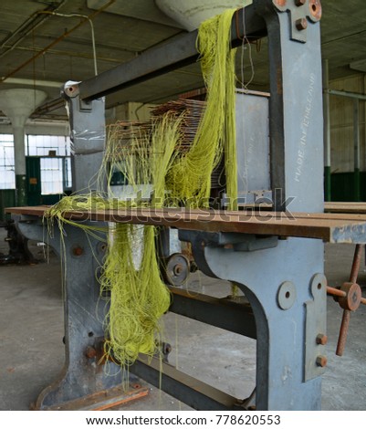 Lace production equipment