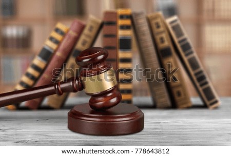 Legal law concept