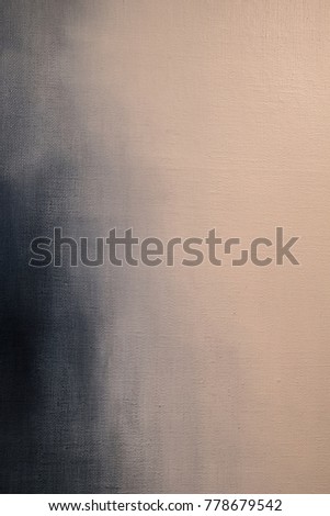 Abstract painted background, blue and white colors 