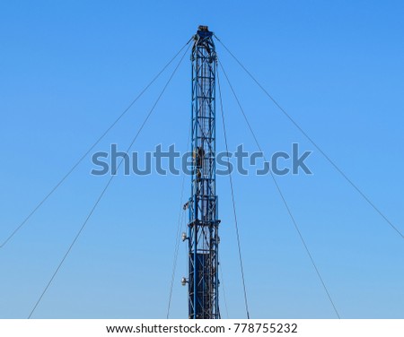 Carrying out repair of an oil well. Equipment of oil fields.