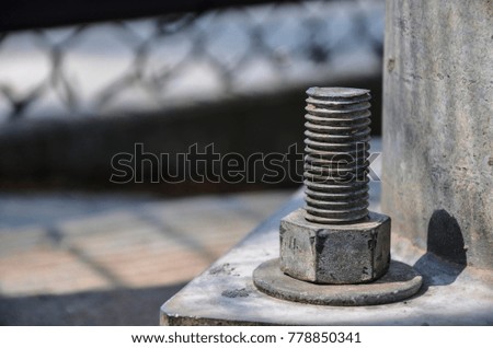 Bolt and nut 