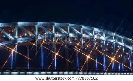 night cityscape bridge  long exposure photography 