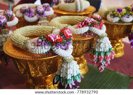 Photo of Flower garland Wedding in Thailand