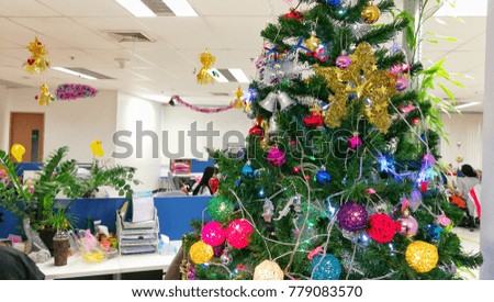 Christmas and New Year decorations