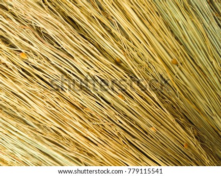 Texture of broom 