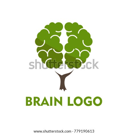 Brain Logo Design Vector