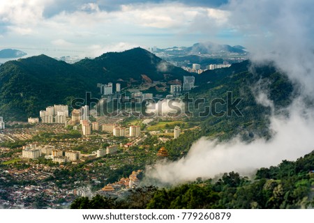 Penang Hill View point Royalty-Free Stock Photo #779260879