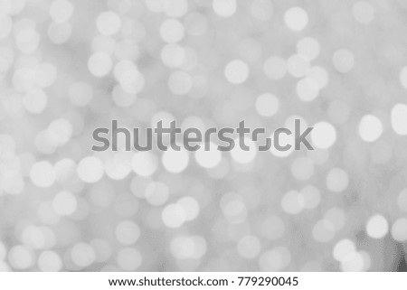 Gray and white bokeh background