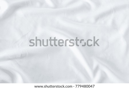 Abstract white fabric texture use for white texture background