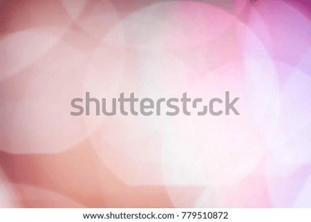 Colorful bokeh And multi-colored backgrounds