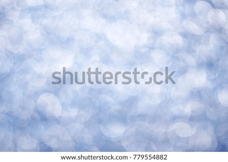 blue bokeh glitter texture christmas abstract background

