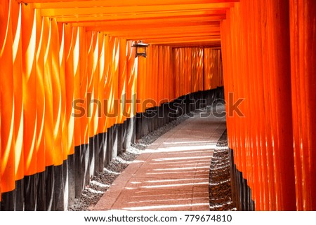 Fushimi Inari-taisha in Kyoto, Japan