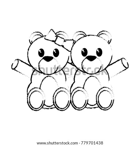Bear cartoon design
