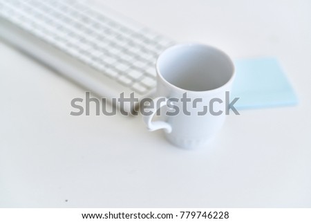  keyboard, business background                              