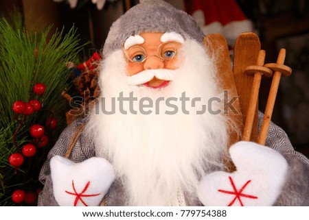 Santa Claus Christmas patter Christmas