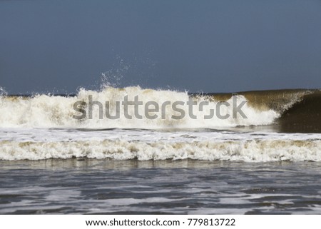 ocean foam waves