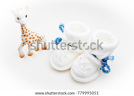 Baby toy and shoes