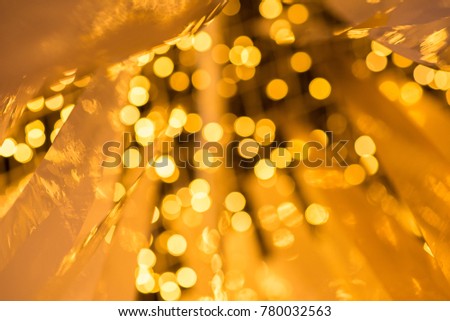Abstract Christmas and Happy New years bokeh background 
