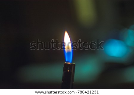 Hot Blue Flame