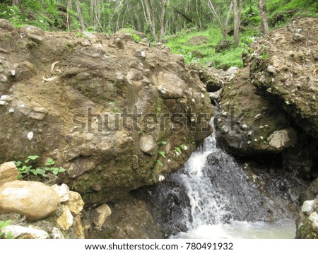 Rock Small River