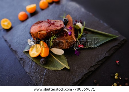 exotic restaurant gourmet food concept. thailand traditional cuisine. delicious delicacy. Royalty-Free Stock Photo #780559891